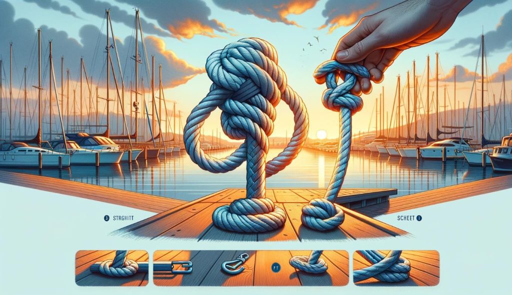 Joining Mooring Ropes